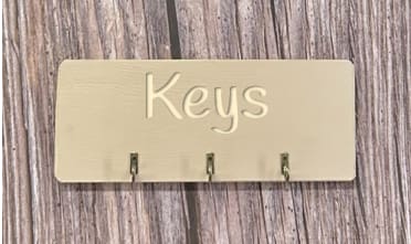 KEYS - Key/Pet Lead Hanger 6 KEYS - Key/Pet Lead Hanger - Image 6