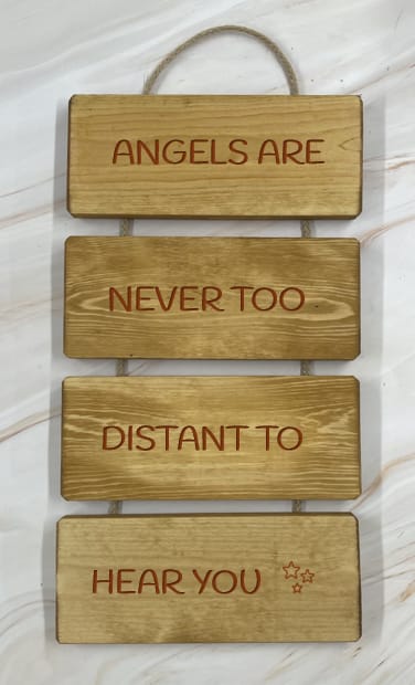 Personalise your own cascading sign - Rustic Wooden Sign 8 Personalise your own cascading sign - Rustic Wooden Sign - Image 8