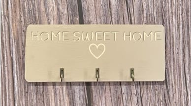 HOME SWEET HOME - Key/Pet Lead Hanger 5 HOME SWEET HOME - Key/Pet Lead Hanger - Image 5