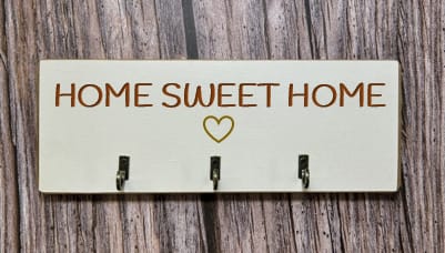 HOME SWEET HOME - Key/Pet Lead Hanger 6 HOME SWEET HOME - Key/Pet Lead Hanger - Image 6