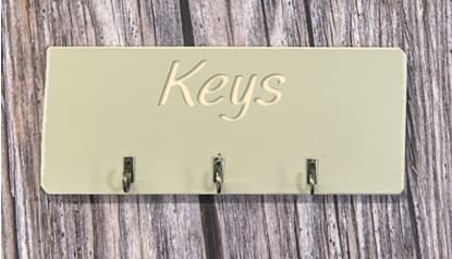 KEYS - Key/Pet Lead Hanger 2 KEYS - Key/Pet Lead Hanger - Image 2