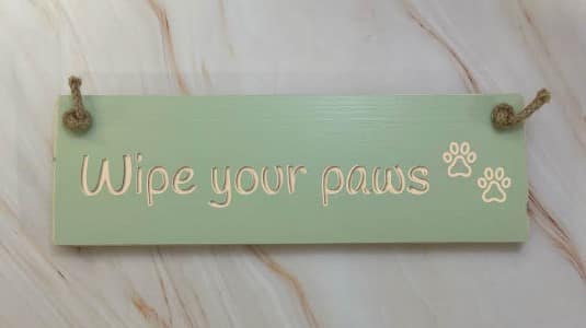 Wipe Your Paws Apple