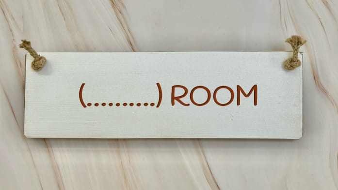 (CHILDS NAME) Room - 30cm Rustic Wooden Sign 7 (CHILDS NAME) Room - 30cm Rustic Wooden Sign - Image 7